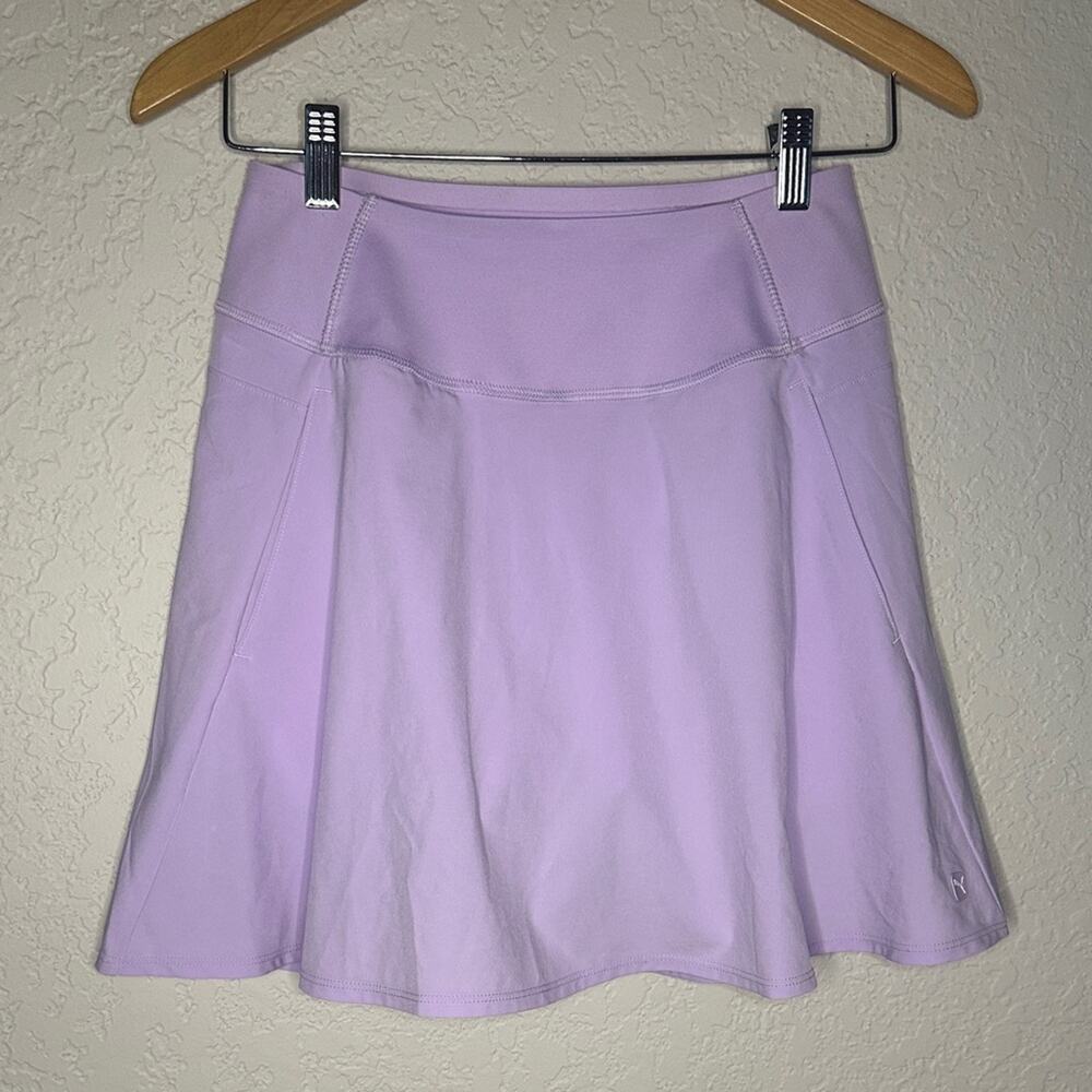 NEW PUMA PWRSHAPE Skirt Skort Violet Lavender Golf Tennis Athleisure Sporty Prep
